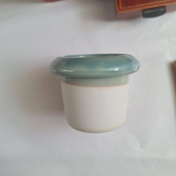 Vintage Japanese Hida Shunkei Lacquer Wooden Tobacco Bon Tray With Handle - Picture 7 of 10